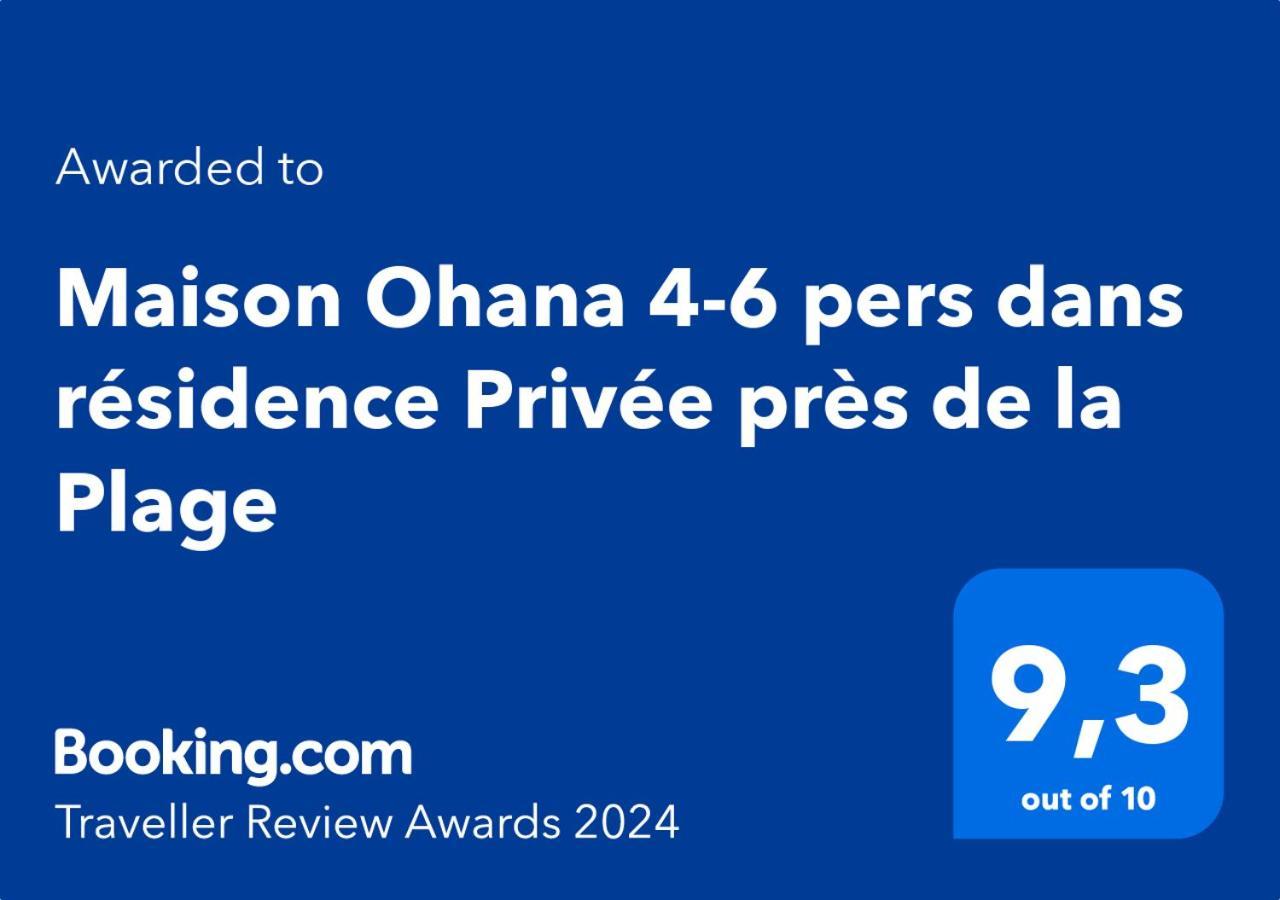 Maison Ohana 4-6 Pers Dans Residence Privee Pres De La Plage Кане Екстериор снимка